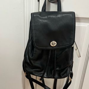 Coach small backpack.